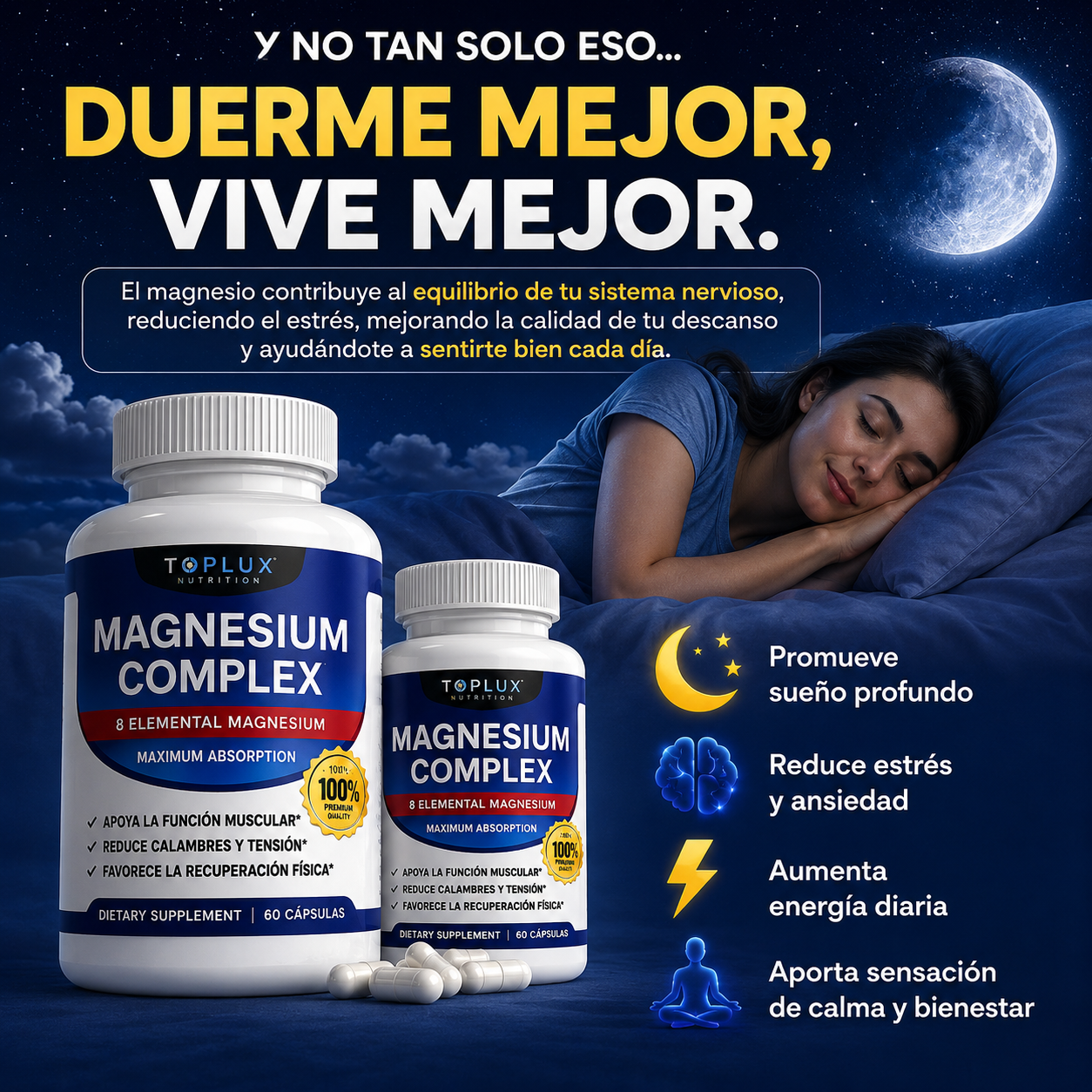 Magnesium Complex X 90 Capsulas